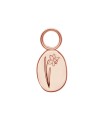 Daffodil Birth Flower Silver Charms CH-337